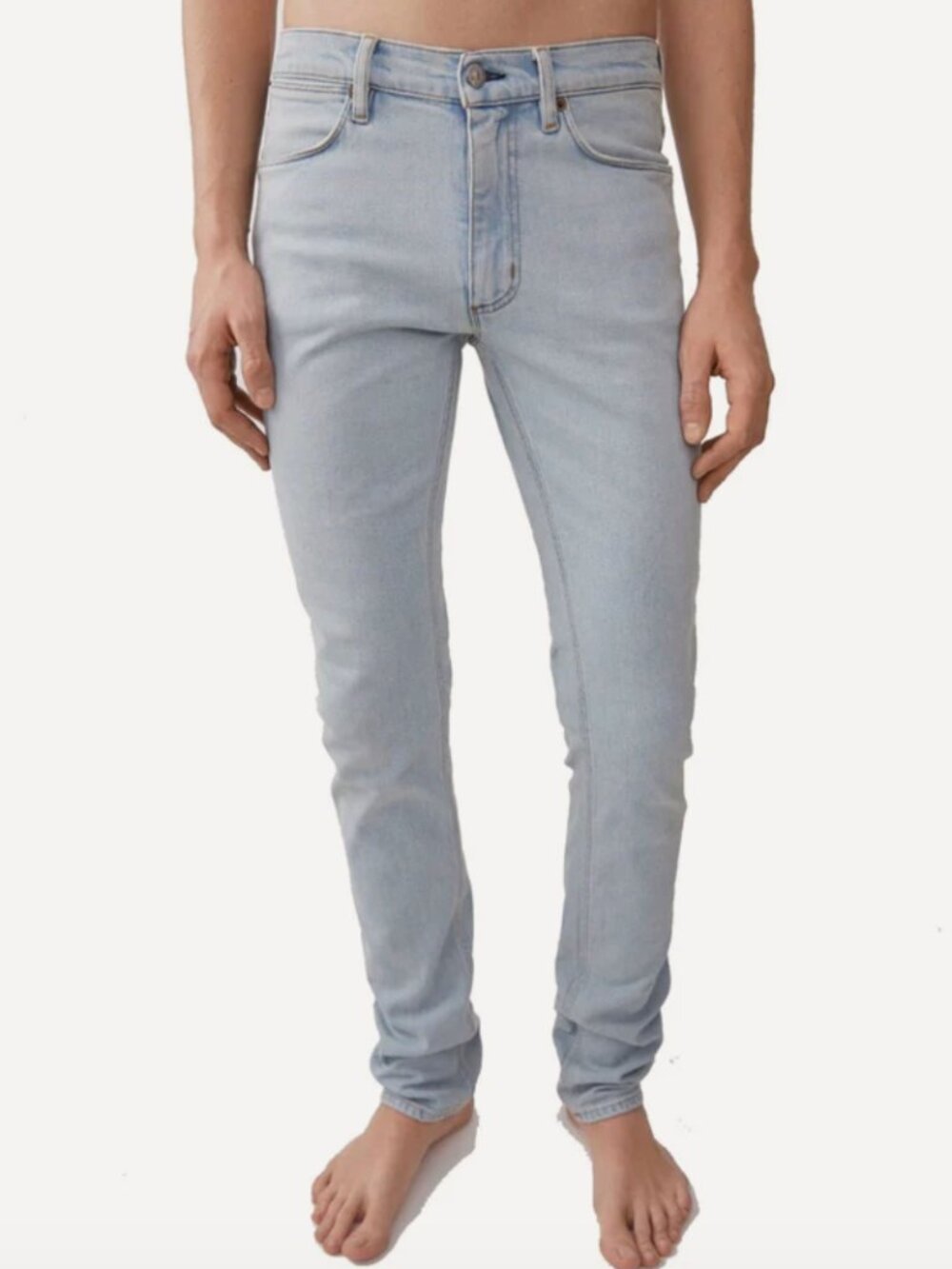 Acne Studios Blå Konst Denim Jeans Mens 32 x 34